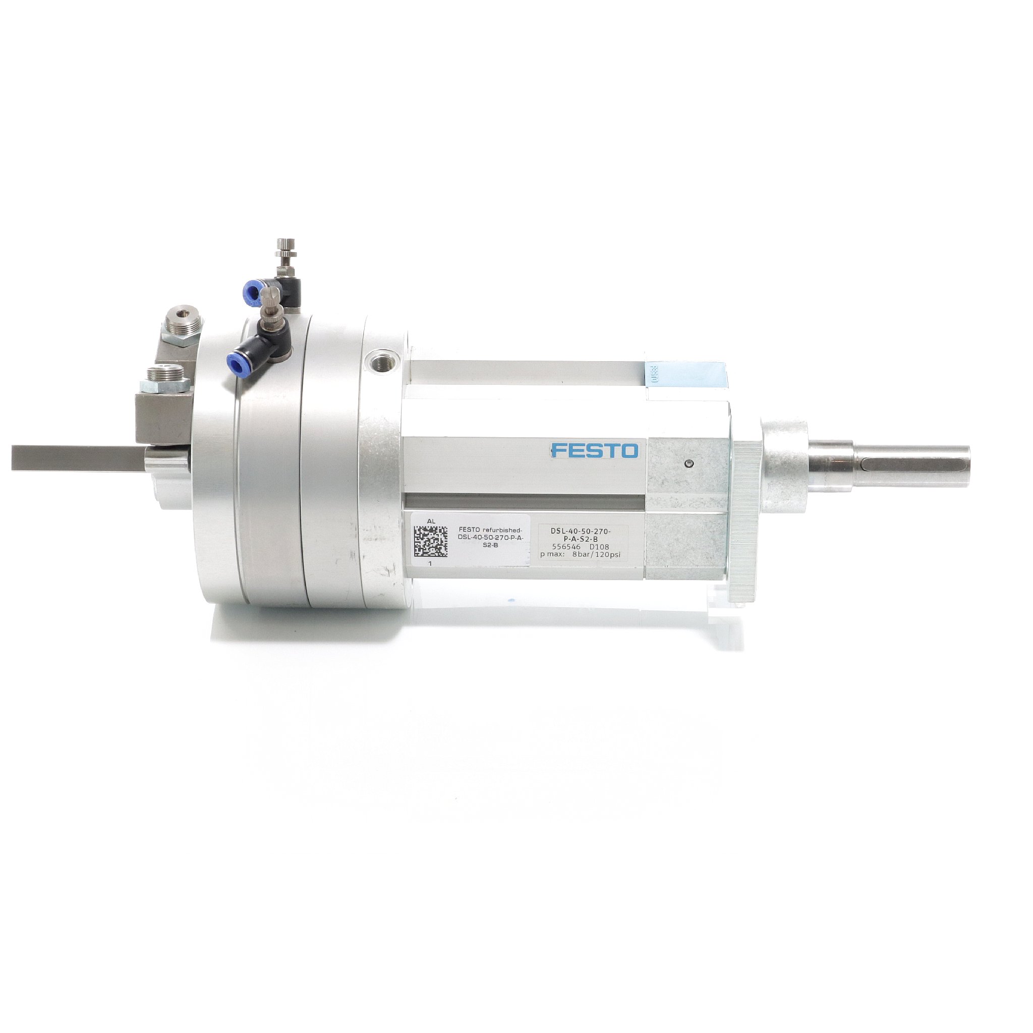 Pneumatic rotary actuator, double-acting 556546 Refurbished